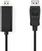 Nedis CCGL37100BK10 - DisplayPort-kabel 1.2 - 100cm - Zwart