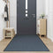 vidaXL - Deurmat - 115x300 - cm - blauw