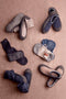 FALKE Cosyshoe - Huissokken - Merinowol met noppen - Zwart 3000 - Maat 45-46