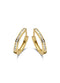 Casa Jewelry Oorringen Jacky - Oorringen - Goud verguld met zirkonia