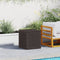vidaXL - Tuinopbergbox - Bruin - 55x53x57 - cm - PP