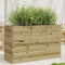 vidaXL - Plantenbak - 110x40x68,5 - cm - geïmpregneerd - grenenhout
