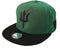 Capiche® Snapback Pet Heren – Zeus – Groen & Zwart – Verstelbaar met Druksluiting – Sportcap – Baseball Cap – Mannen Cap – Griekse Mythologie