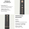 BLANC SQUARE Airstyler - Multistyler Pro - 8-in-1 Föhnborstel en Krulborstel - Inclusief Diffuser en Opbergcase - Zwart/goud