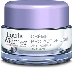Louis Widmer Pro-Active Cream Light Licht Geparfumeerd Nachtcrème 50 ml