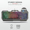 Trust GXT 856 Torac - Gaming Toetsenbord - Metalen bovenplaat - Qwerty US
