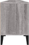 vidaXL - Tv-meubel - 150x30x44,5 - cm - bewerkt - hout - grijs - sonoma - eikenkleurig