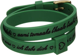 IL MEZZOMETRO - Il MEZZOMETRO Mod. I LOVE YOU GOLD - Bracciale in silicone/silicone bracelet - Unisex -