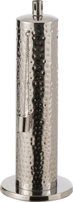 J-Line fakkel Tiffany - staal - zilver - small