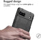 iMoshion Hoesje Geschikt voor Google Pixel 6a Hoesje Siliconen - iMoshion Rugged Shield Backcover - Zwart