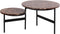 Richmond Salontafel Dalton set van 2 draaibaar (Brown)