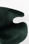 Zuiver Mia Fluweel Armstoel - Groen - Set van 2
