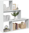 vidaXL - Kamerscherm - / - boekenkast - 3-laags - 123x29x123 - cm - bewerkt - hout - wit