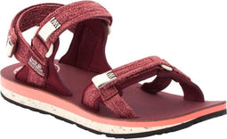 Jack Wolfskin Outfresh Deluxe - Wandelsandalen - Maat 37 - Carbernet / Champagne