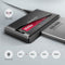 Axagon ADSA-CC - USB-C Dockingstation - NVMe M.2 & SATA 2.5/3.5 SSD/HDD - Zwart
