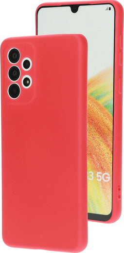 Mobiparts Silicone Cover - Samsung Galaxy A33 5G (2022) - Soft-touch - Rood