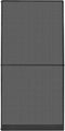 vidaXL - Hordeur - met - scharnieren - 120x240 - cm - antraciet