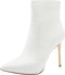 Michael Kors Rue Stiletto - Enkellaarzen - Naaldhak - Wit - Maat 38