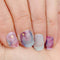 LAUED Nagelstickers - Nail Wraps - 16 Extreem Dunne Nagellak Stickers - Manicure Nail Art Folie - Miss Flower