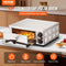 Pizzaoven op aanrecht, elektrische oven, 12 inch, 1500 W, met temperatuurregeling en timer van 0-120