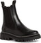 Tamaris - Chelsea boots - Hoogwaardig leer met blokhak - Zwart