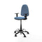 Piqueras y Crespo B1D01RF - Bureaustoel - Hoogteverstelbaar met armleuning - Hemelsblauw