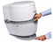 Thetford Porta Potti Excellence 565P - Chemisch toilet - 21 l afvaltank - Wit