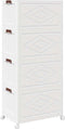vidaXL - Opbergbox - stapelbaar - met - wielen - 4-laags - 75 - L - 64x40x141,5 - cm