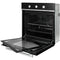 Etna OM165ZT - Oven - Turbo heteluchtfunctie 7 programma's - Zwart glas en RVS