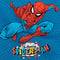 Marvel Spiderman bad cape/poncho - 60 x 120 cm - katoen - voor kinderen