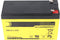 Sun Battery SB12-7.2V0 accu, 12V 7,2Ah, 7,2-12L, AGM loodaccu