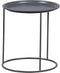 WOOOD Ivar Bijzettafel M - Metaal - Asphalt - 43x40x40
