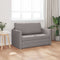 vidaXL - Hoekbankbed - 2-in-1 - Taupe - 124x71x78 - cm - Stof