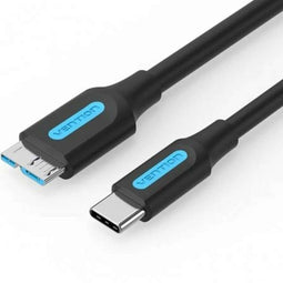 USB-C-kabel Vention CQABF Zwart 1 m