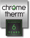 Metaltex Orbit Chromotherm Stortbadrek 3 Niveaus - 6 Jaar Garantie