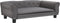 vidaXL - Hondenmand - 95x55x30 - cm - kunstleer - grijs