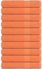 vidaXL - Saunahanddoeken - 10 - st - 80x200 - cm - 360 - g/m² - 100% - katoen - oranje