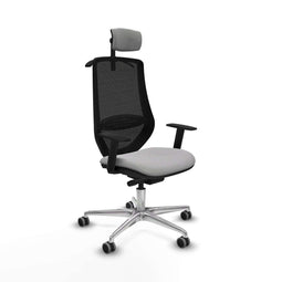 Bureaustoel Piqueras y Crespo D086G2H Lichtgrijs