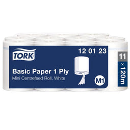 Tork - Poetspapier m1 universal 1laags 120m wit | 32 stuks