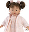 Llorens popje Vera met bruin haar geluid en speen 33 cm