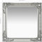 vidaXL - Wandspiegel - barok - stijl - 60x60 - cm - zilverkleurig