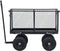 vidaXL - Tuinwagen - 350 - kg - zwart