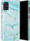 Selencia Hoesje Geschikt voor Samsung Galaxy A71 Hoesje - Selencia Maya Fashion Backcover - Turquoise