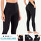 Dames Yogabroek met Zakken mt. S - Legging met Zakken, Hoge Taille Tummy Control Non See-Through Workout Broek - maat S