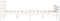 vidaXL - Bedframe - massief - hout - wit - 120x200 - cm