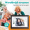 Pora&Co - Digitale fotolijst - WiFi met Frameo App - 10.1 inch HD IPS - Zwart/Hout