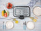 Alpina BBQ - Elektrisch - 2-in-1 - Binnen Buiten - 2000W - Zwart Zilver