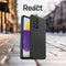 Otterbox React Series - Soft case - Samsung Galaxy A72 - Transparant/zwart