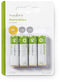 Nedis BAAKLR64BL - Alkalinebatterijen - 14mm x 51mm - 93g