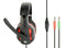 Gembird GHS-03 - PC-headset - Draad - 3.5mm Jackplug - Rood Zwart